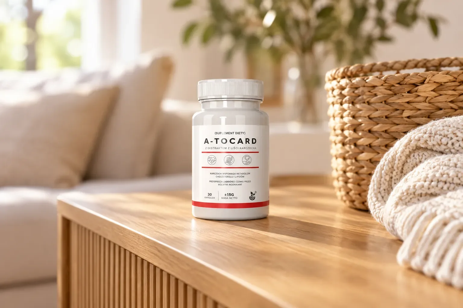 A-tocard — opakowanie na co dzień
