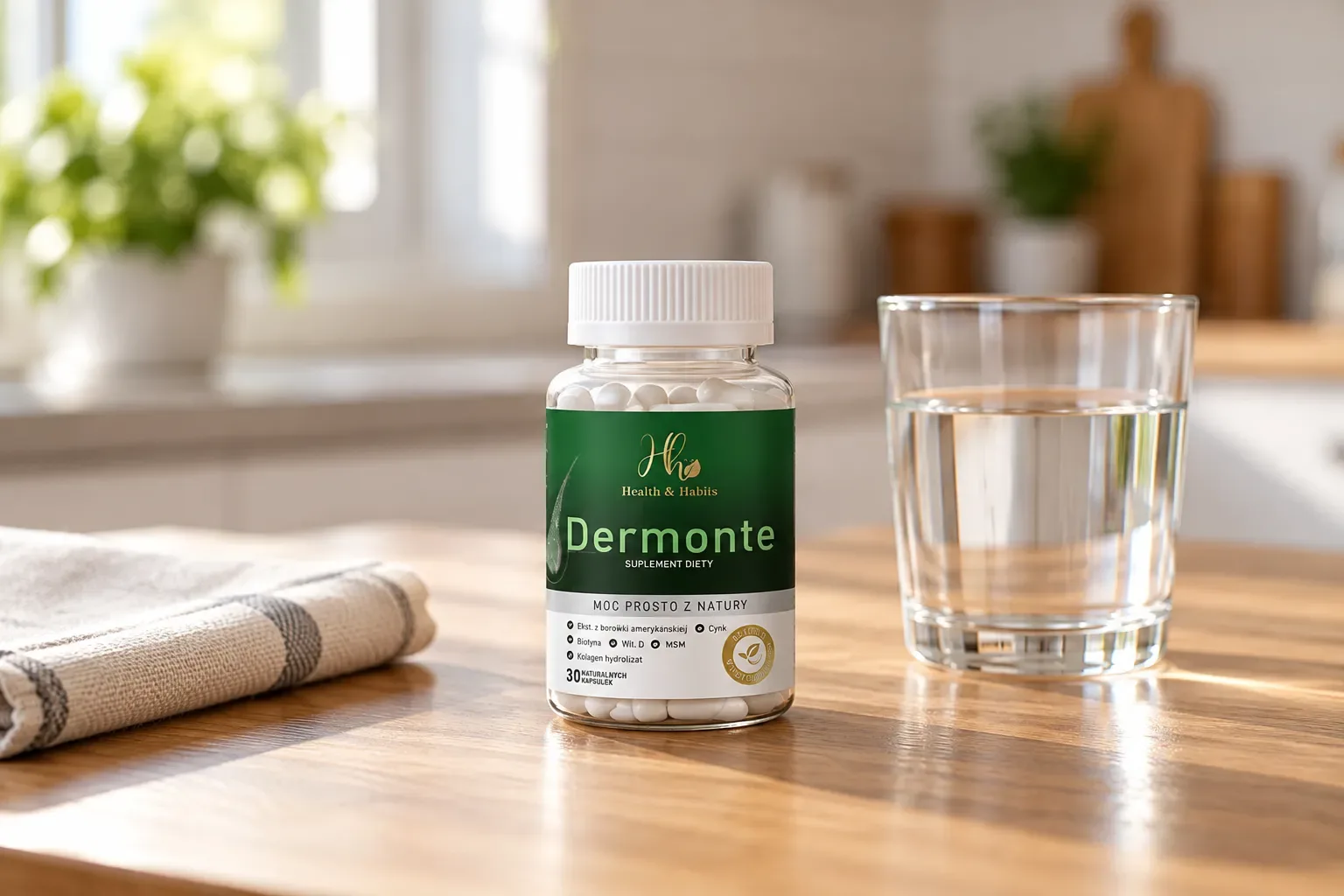 Dermonte — opakowanie na co dzień