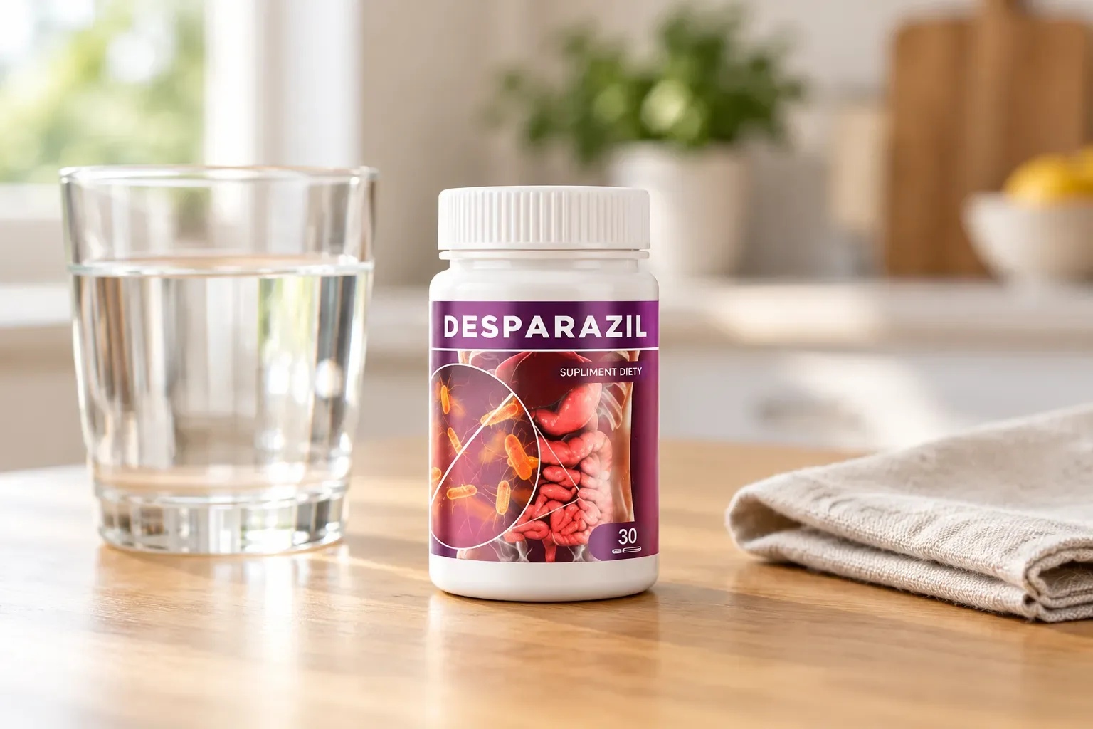 Desparazil — opakowanie na co dzień