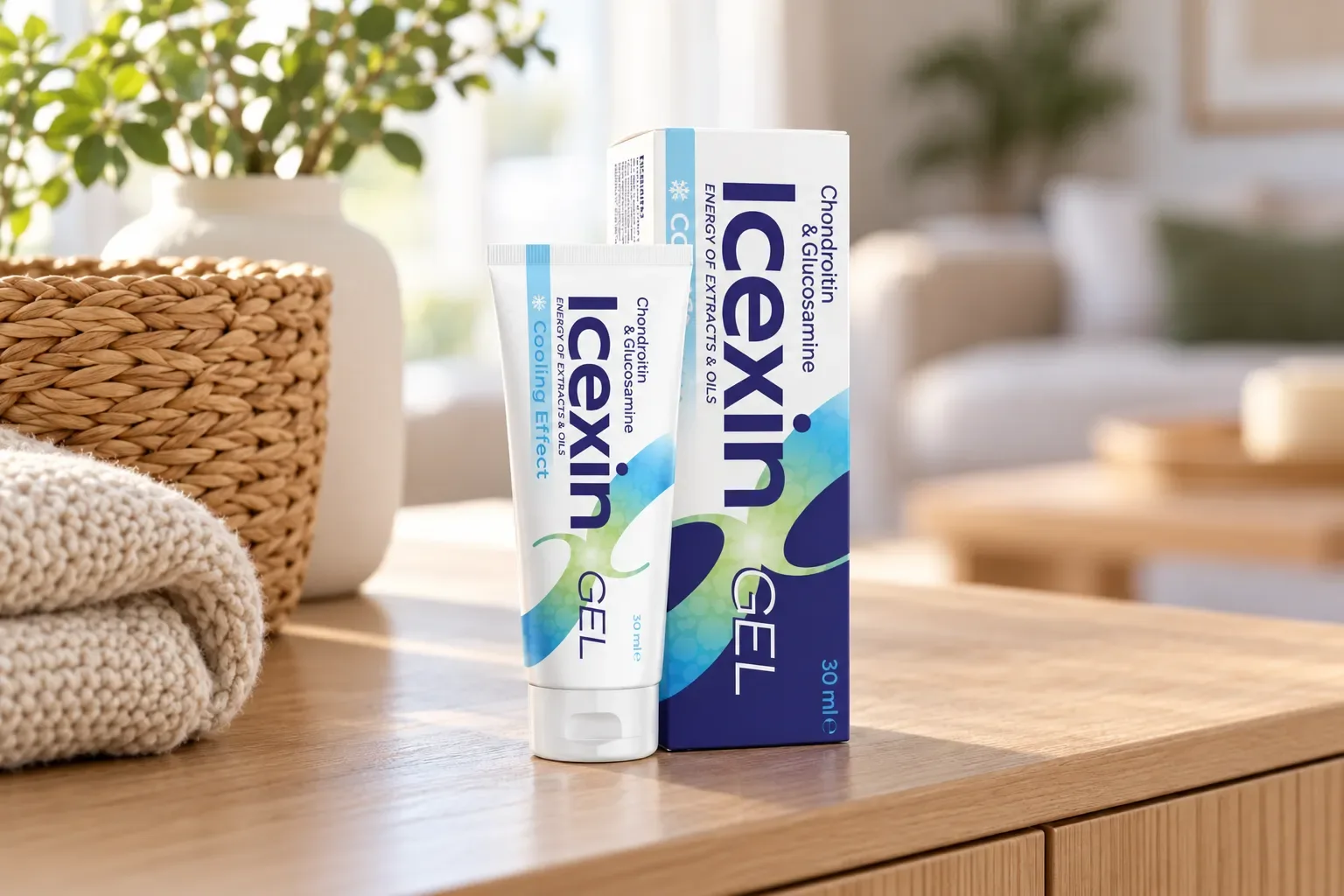 Icexin — opakowanie na co dzień
