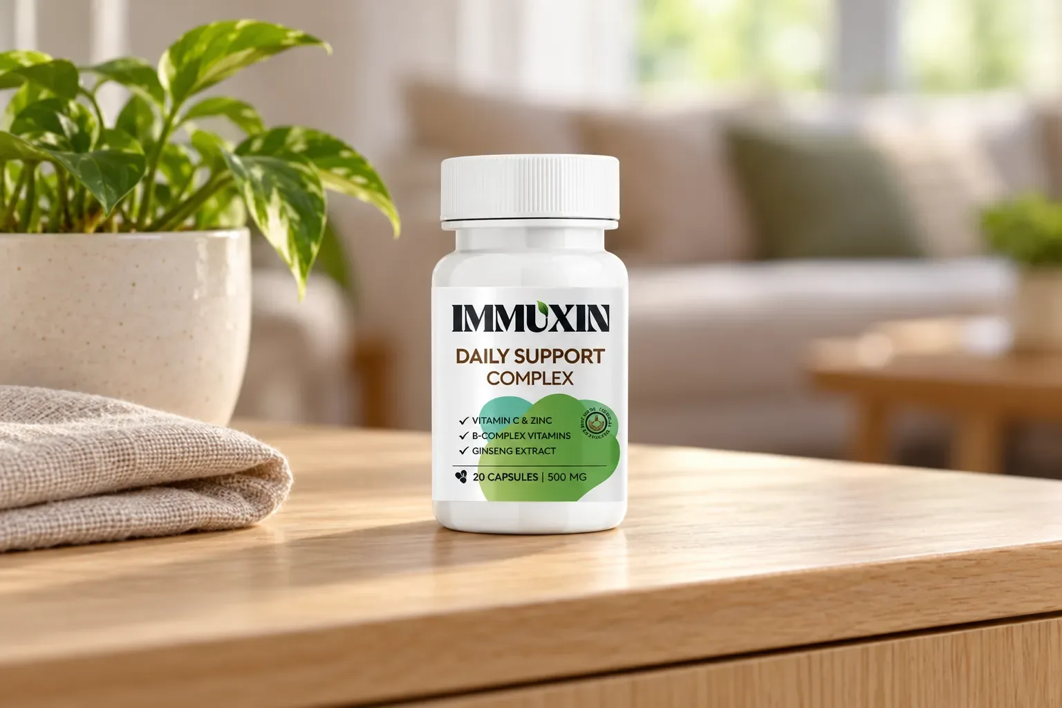 IMMUXIN — opakowanie na co dzień