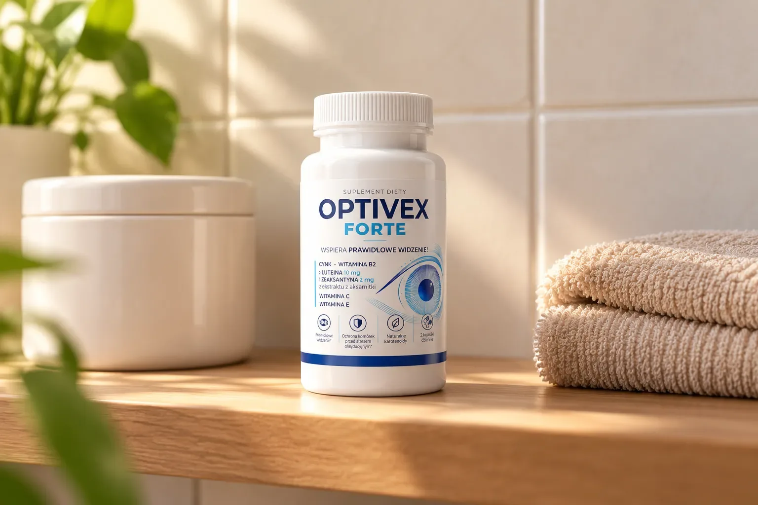 Optivex Forte — opakowanie na co dzień