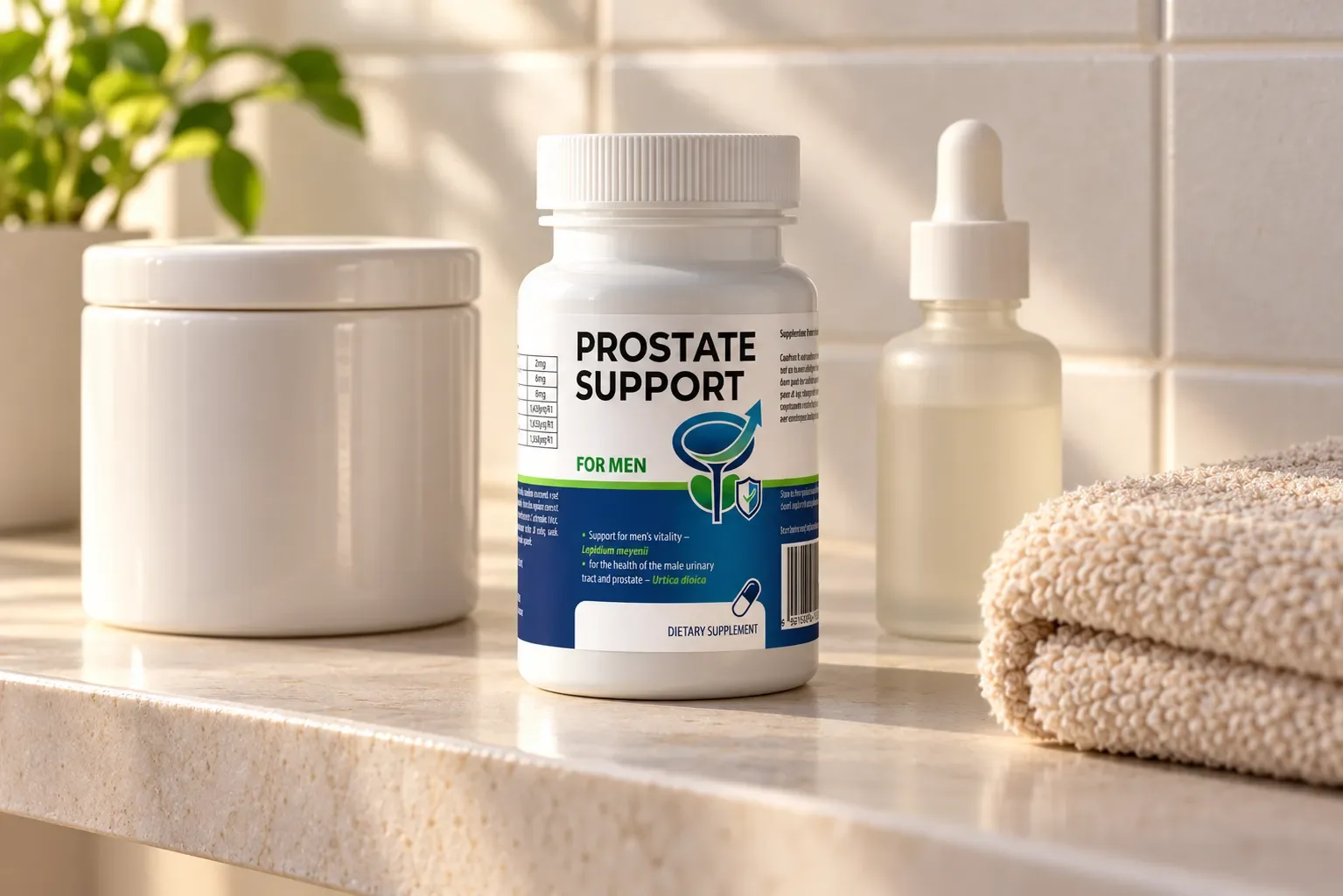 Prostate Support — opakowanie na co dzień
