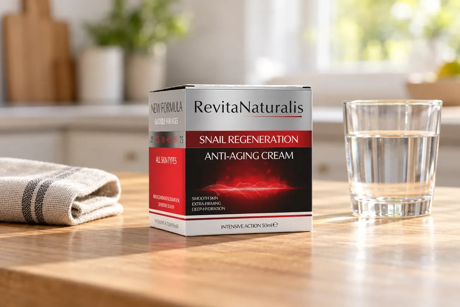 RevitaNaturalis — opakowanie na co dzień