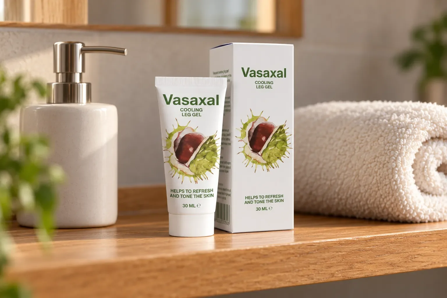 Vasaxal — opakowanie na co dzień